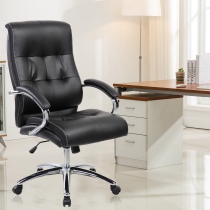 Hargraves Padded Ergonomic Executive Chair (9128H-BK)